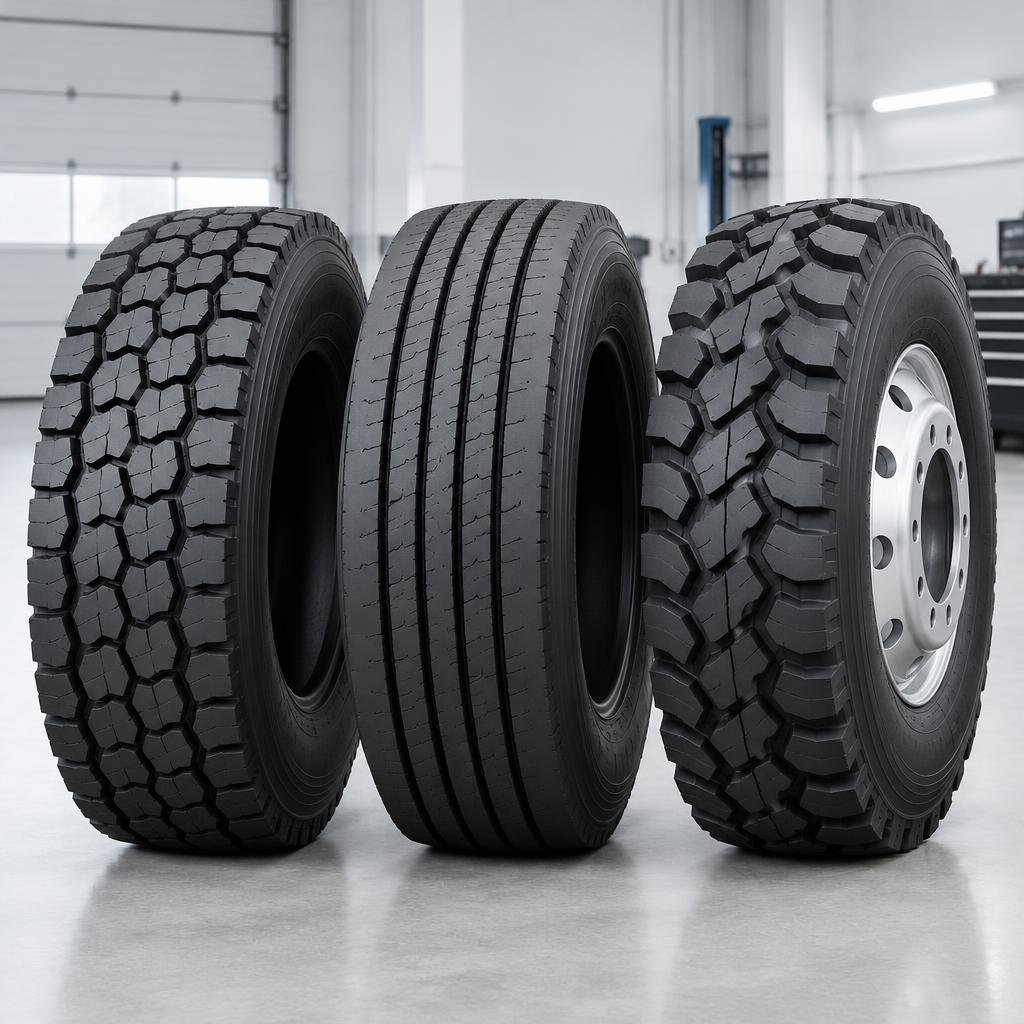 Commercial tire rotation and flat repair