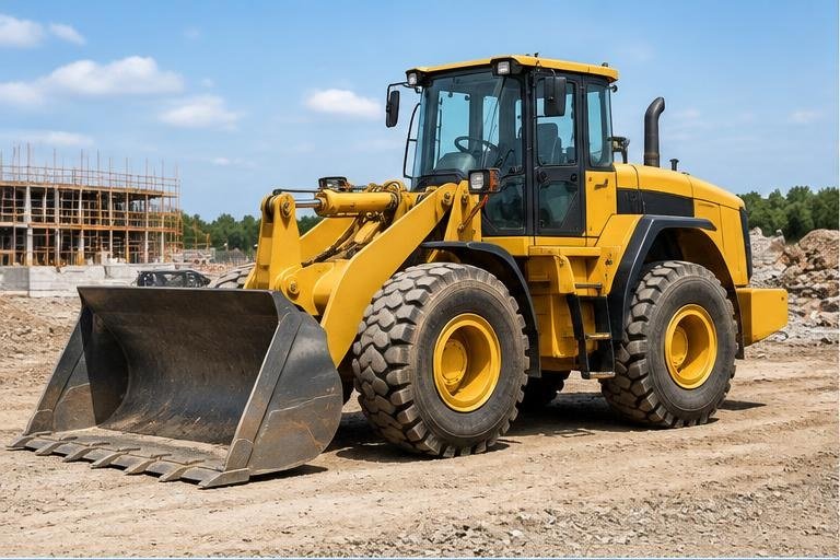 Construction equipment and heavy machinery tires