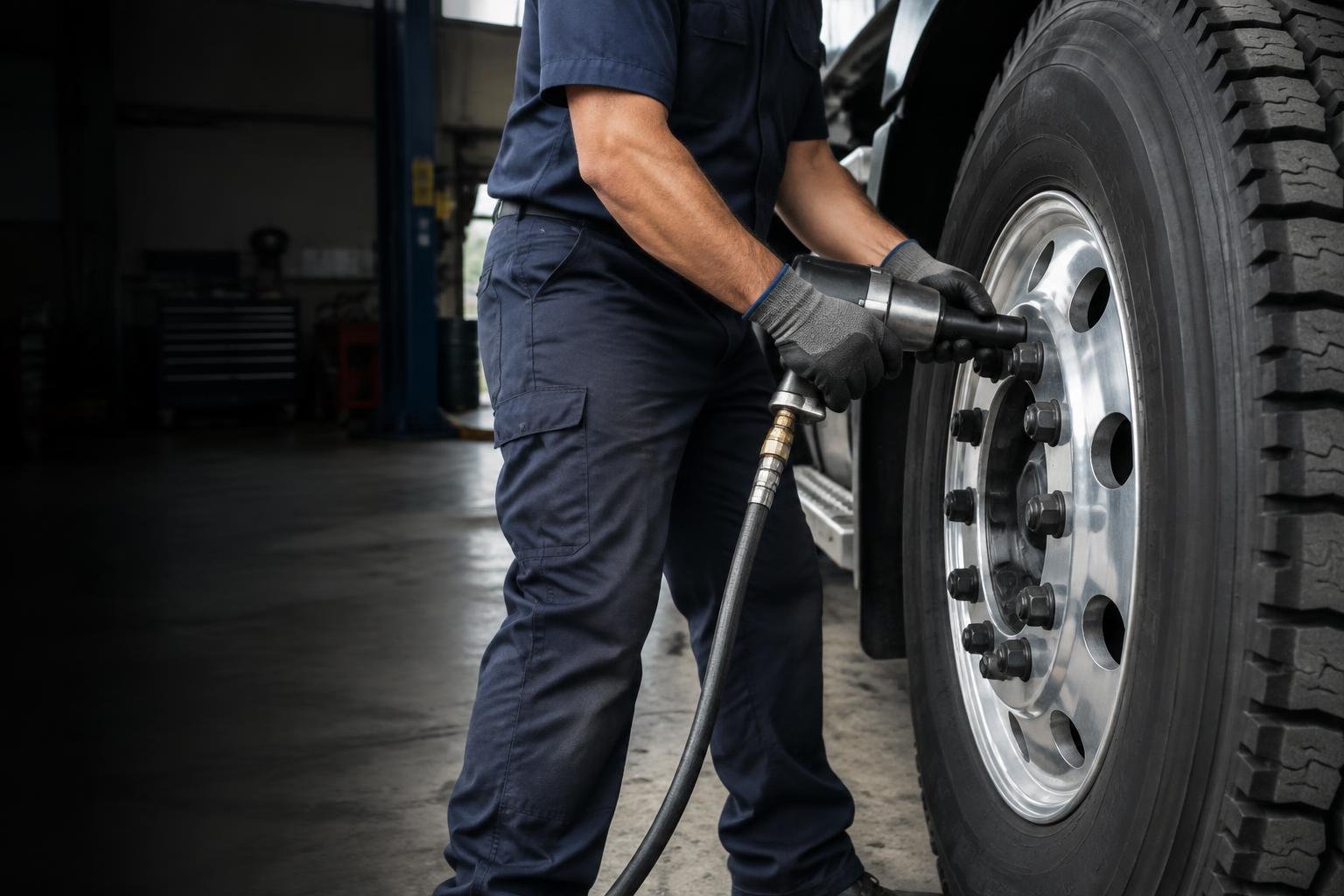 Truck and trailer tire repair